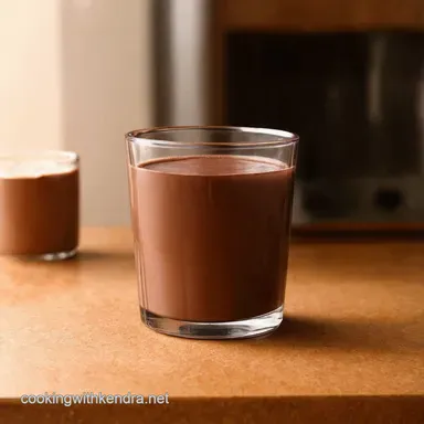 How to Make Chocolate Milk My Childhood Cocoa Dream Recipe Card