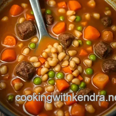 Comforting Beef Barley Soup Recipe: A Cozy Classic for Family Dinners Recipe Card