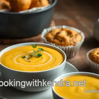 How to Cook Quick Squash Bisque &amp Savory Muffins: My Cozy Autumn Duo