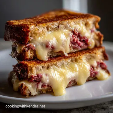 Corned Beef Grilled Cheese: Ultimate Deli-Style Melt Recipe Card