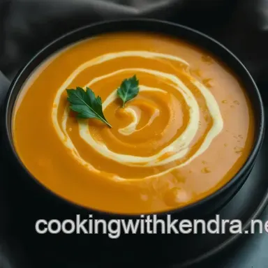Cinderella Pumpkin Soup: A Heartwarming Autumn Recipe Recipe Card