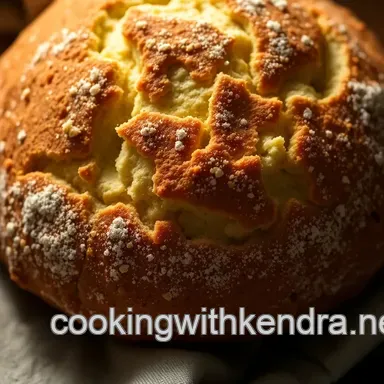 Cozy Irish Soda Bread: Easy No Yeast Baking Recipe Recipe Card