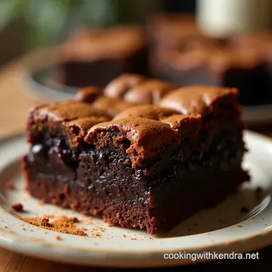 The Ultimate Fudgy Brownies Recipe for a Perfect Crack Top Recipe Card