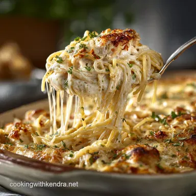 Chicken Spaghetti: Ultimate Creamy Casserole Recipe Recipe Card