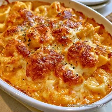 Baked Tortellini in 35 Minutes Recipe Card