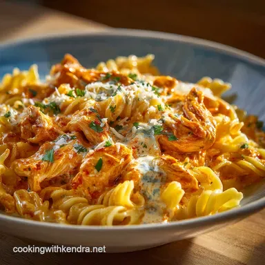 Buffalo Chicken Pasta: Ultimate Creamy Comfort Food with a Kick Recipe Card
