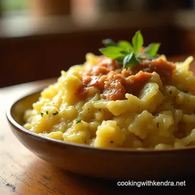 Creamy Cabbage Mash My Familys Bangers Mash Secret Recipe Card