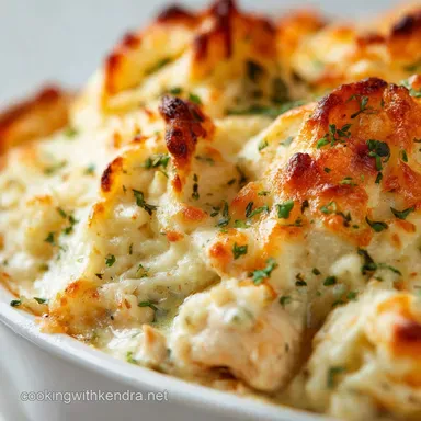 Chicken Cottage Pie: Creamy Filling Crispy Cheesy Mash Recipe Card