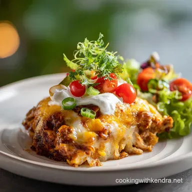 Chicken Enchiladas in 35 Minutes for 5 Servings