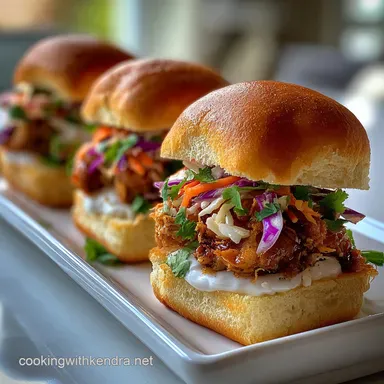 chicken sliders recipe Ready in 30 Min Crispy Baked Recipe Card