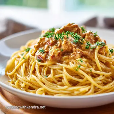 Chicken Spaghetti Recipe for 8 Servings