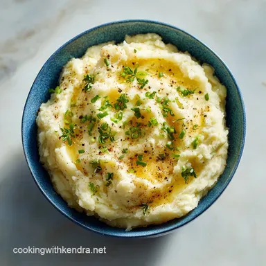 Crockpot Mashed Potatoes in 4 Hours for 10 Servings Recipe Card