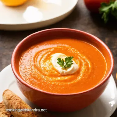 Best Tomato Soup with Heavy Creamy Dream Comfort Recipe Card
