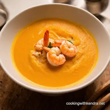 Creamy Shrimp and Crab Bisque A Taste of Luxury Recipe Card