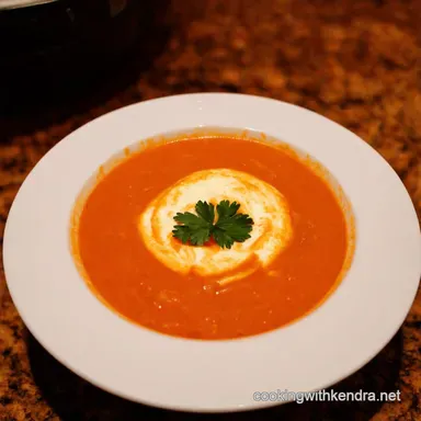 Creamy Dreamy Tomato Soup The Best Homemade Comfort Recipe Card