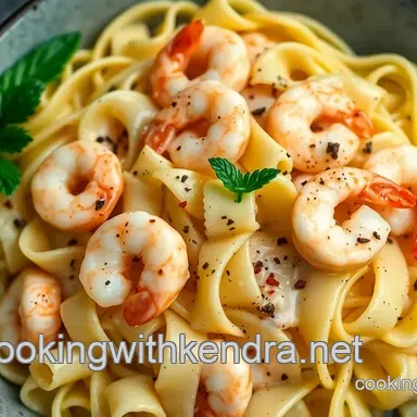 Creamy Lemon Farfalle with Shrimp: Bow Tie Pasta Perfection!