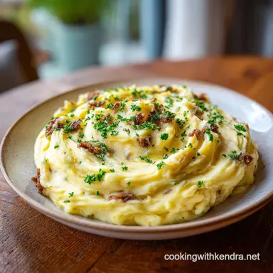 Loaded Mashed Potatoes in 40 Minutes Recipe Card