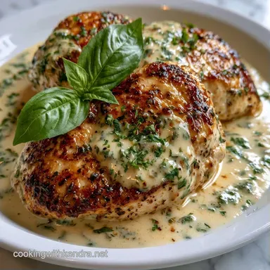 One-Pan Parmesan Basil Chicken Recipe Card