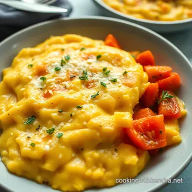 Creamy Polenta: The BEST Side Dish for Stuffed Peppers! Recipe Card