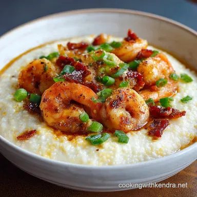 Southern Shrimp and Grits Recipe for 4 Servings