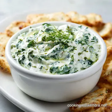 Spinach Dip Recipe with Cream Cheese in 35 Min Recipe Card