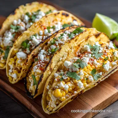 Street Corn Tacos: Creamy Elote Recipe Ready in 35 Minutes Recipe Card