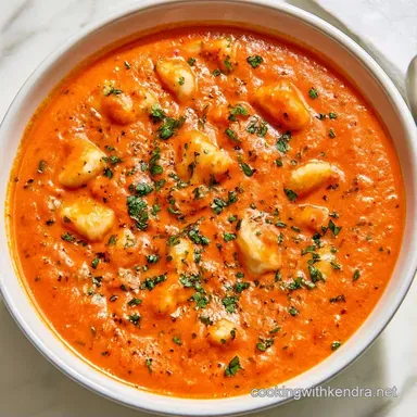 Creamy Tomato Gnocchi Soup in 20 Minutes Recipe Card