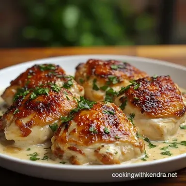 Easy Tuscan Chicken Recipe Youll Love Recipe Card