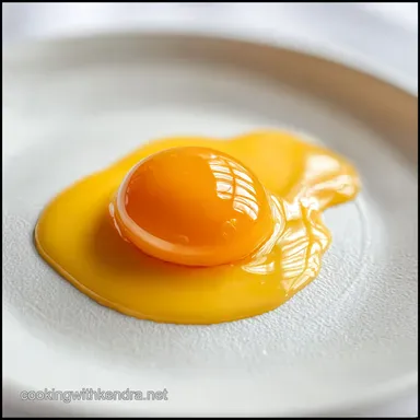 Egg Yolk Recipe with Creamy Vanilla Custard in 25 Minutes Recipe Card
