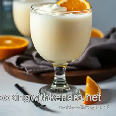 Delicious Creamsicle Drink: My Easy Creamy Orange Cocktail Recipe Recipe Card