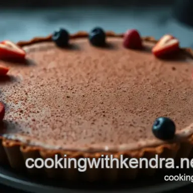 Crème de Cacao Mousse Tart: A Chocoholic' s Dream