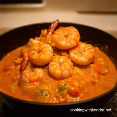Creole Shrimp Étouffée: A Taste of New Orleans Magic Recipe Card