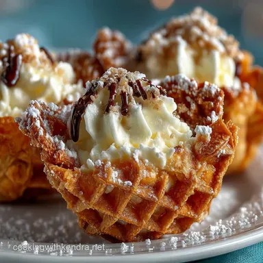 The Ultimate Cannoli Bites Crisp Shells Foolproof Ricotta Filling Recipe Card