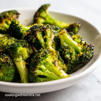Air Fryer Broccoli in 13 Minutes Recipe Card