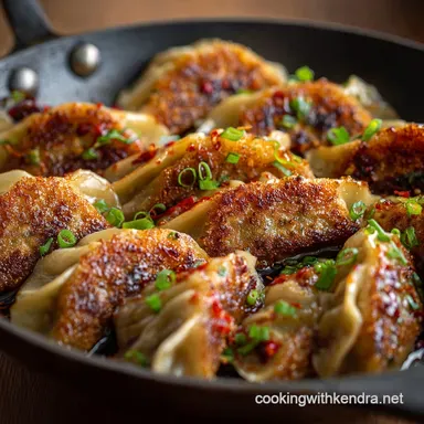 Potstickers: The Ultimate Crispy-Bottomed Classic Pork Recipe Recipe Card