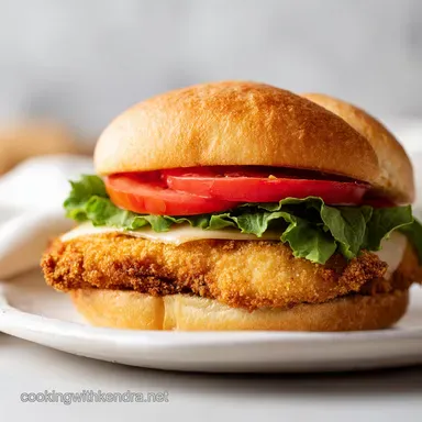 Chicken Cutlet Sandwich: The Best Crispy Panko Recipe Recipe Card