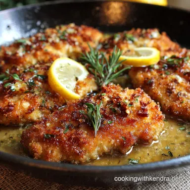 Lemon chicken romano UltraCrispy Cutlets in 40 Minutes