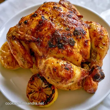Roast Chicken: Crispy and Golden Recipe Card