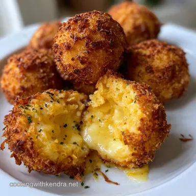 Rice Balls Recipe: Proper Crispy Arancini with Mozzarella Core Recipe Card