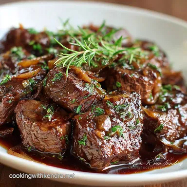 Crock Pot Bucket Steak: Melt-in-Your-Mouth Tender Recipe Card