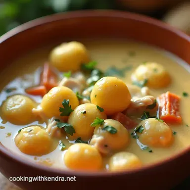 The Easiest Crock Pot Chicken Gnocchi Soup Copycat Recipe Recipe Card