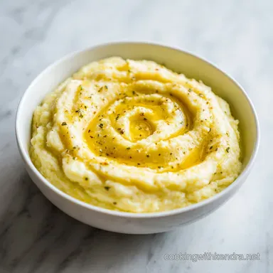 Crock Pot Mashed Potatoes for 10 Servings Recipe Card