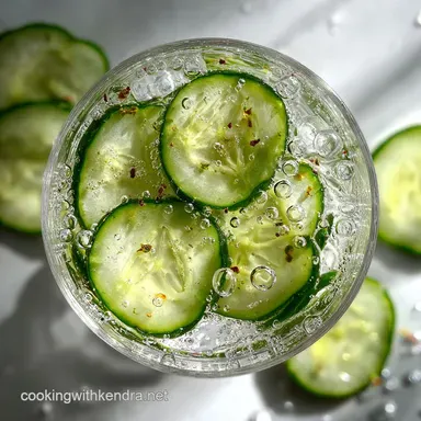 Cucumber Water Recipe Ready in 1 Hour Recipe Card