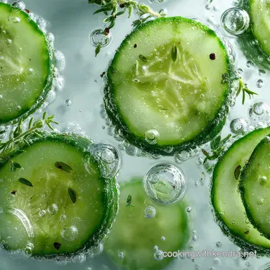 Cucumber Water Recipe: Ready in 20 Minutes, Skin Benefits Recipe Card