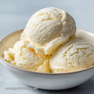 Cuisinart Ice Cream Maker Recipe - Vanilla Bean Custard Recipe Card