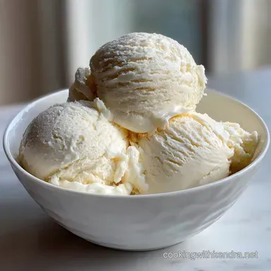 Cuisinart Ice Cream Maker Recipe - Vanilla Bean Custard