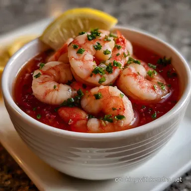 Cupids Shrimp Cocktail: Perfect Snap Zesty Sauce Recipe Card