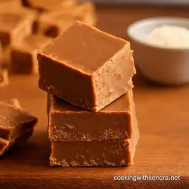 Decadent Maple Fudge Easy Canadian Treat Recipe Card