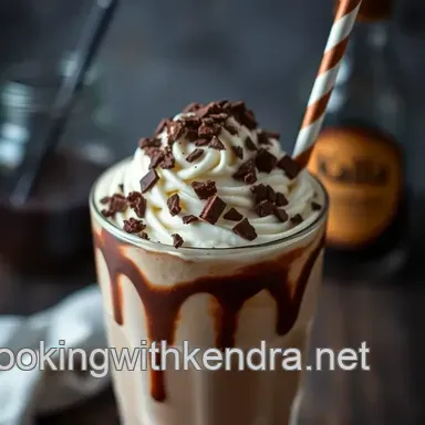 Decadent Mudslide Milkshake: My Easy Recipe for Creamy Indulgence Recipe Card