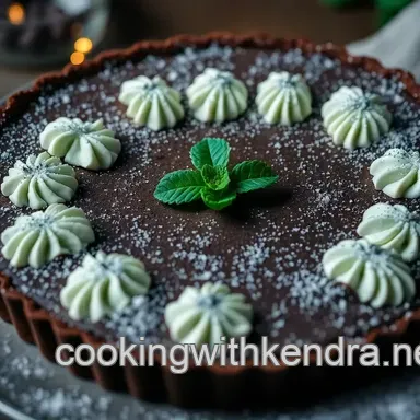 Decadent Rumple Minze Chocolate Mint Tart: A Festive Favorite! Recipe Card